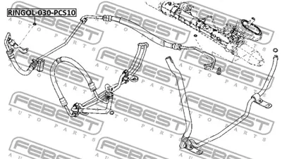 PSA 4006.30 Direksiyon Hortum Contası 1457604 22514722 400630 493457251R 951939 988119 99970750340 LR044466
