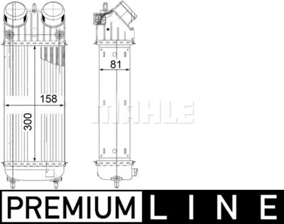 PSA 1440.C0 Turbo Soğutucu Radyatör  1440C0