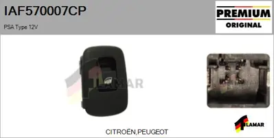 PSA 6554.QN Cam Kumanda Düğmesi  6554QN