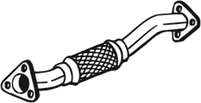 PSA 1731.KZ Ön Egzoz Borusu  1350075080 1731KZ