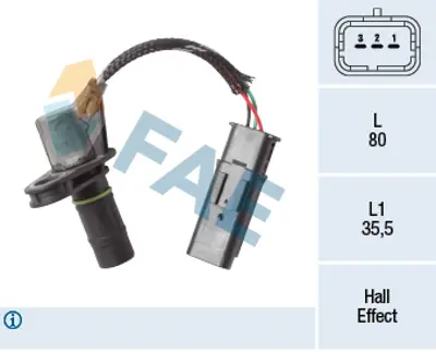 PSA 2204.F0 Sensor  2204F0 9675191680