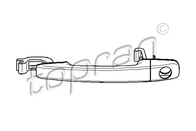 PSA 9101.W9 Dış Kapı Açma Kolu  9101W9