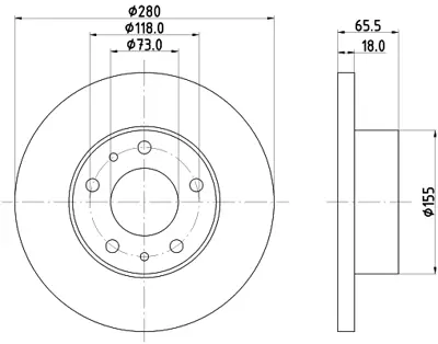 PSA 4246.J9 Front Dısks Kıt  4246J8 4246J9 K1300500080