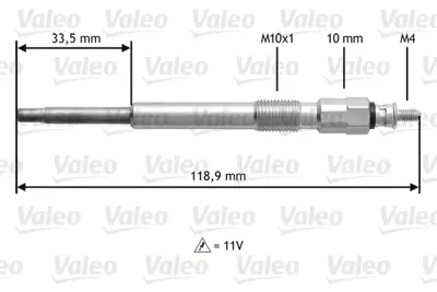 PSA 5962.1P Glow Plug  5960H6 59621Q