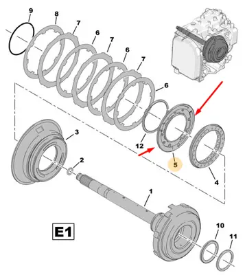 PSA 2319.09 Otom.Şanzuman.Kontra Pul  
