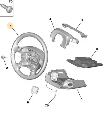 PSA 4109.HW Direksiyon Simidi  
