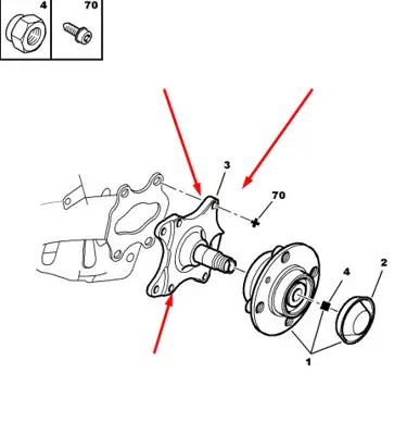 PSA 5176.23 Arka Porya Taşıyıcı  