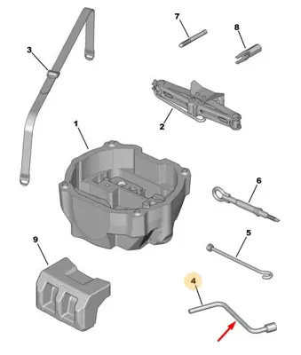 PSA 6717.42 Kriko Ve Bijon Anahtarı  