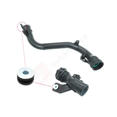 YTT Y46350 Turbo Borusu Kaucuk Parcası Qashqaı I Cube Juke 144601FE0C