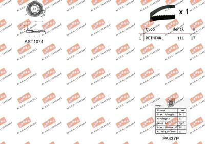 GM 96352407 Dişli Kayış Opel 96352407