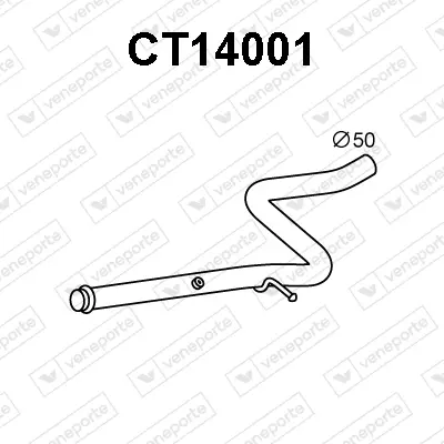 PSA 9818337280 Exhaust Pıpe 3557985 9818337280