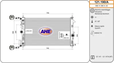GM 39086762 Ne Radyatör 1300373 13437343 39086762