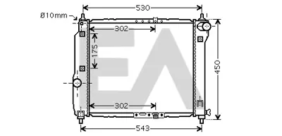 GM 96816481 Ne Radyatör Opel 96443475 96816481