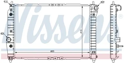 GM 42438332 Ne Radyatör Opel 42438332 96816484