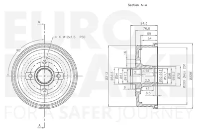 GM 9196290 Kampana Arka Abs Li F08-F68 Cor-C X 418001 9196290