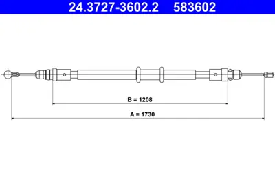 GM 95510528 Frenkablosu 4408336 4421932 95508423 95510528
