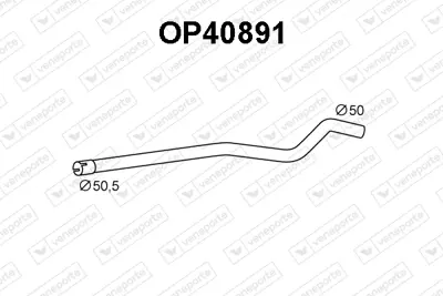 GM 13220389 Pıpe,Exhaust Front 13220389 5854367
