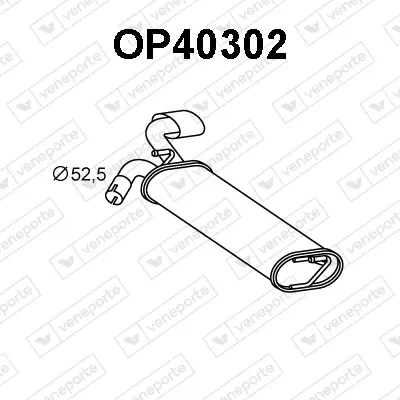 GM 42663976 Susturucu,Komp. 863121 42663976 95402902