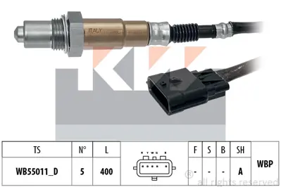 GM 95517839 Oksijensondası 6000616806 A0105424118 2269000Q1E 4407996 95517839 226A41733R 105424118