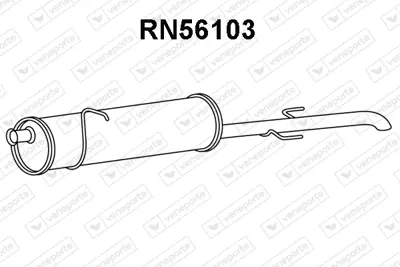 GM 95518774 Arka Susturucu 4423473 95518774 201009897R