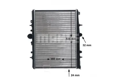 PSA 1333.70 Est Radyatör 133077 1330R0 1331FX 1331KR 9632997180 133372 133370 1331KN