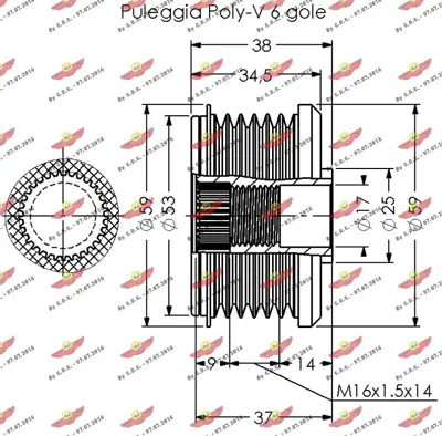 PSA 1606859180 Est Alternatör 5702J4 5702J9 5702K9 5705AS 5705CS 5705EY 5705J4 5705KC 5705KR 5705KV
