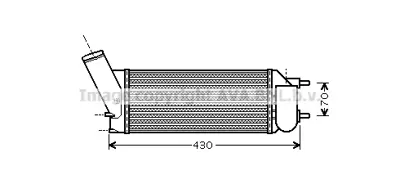 PSA 0384.K5 Turbo Soğutucu Radyatör 0384.K5