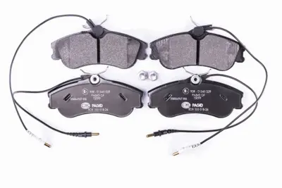 PROWALLE 1260 Fren Balatası Ön Fişli 306 93> Partner 96> / Xsara 97> Berlingo 96> 1611335080 172059 425154 425155 425485 E172073 1617273180 E172532 1617254480 E172536