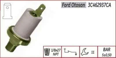 KLF 690101 Hava Ikaz Müşürü Ford Cargo 