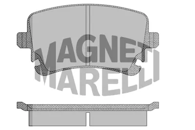 MAGNETI MARELLI 323700004500 Fren Balatası Arka Golf V 03> Golf Vı 08> Eos 06> Jetta Iıı 05> Passat B7 10> Passat B6 05> Scırocco 08> Caddy Iıı 04> Touran 03> / A3 03> A4 00> A6 04> / Toledo Iıı 04> Altea 04> Exeo 09> Leon 05> / Octavıa Iı 04> Superb Iı 08> Yetı 09> 8E0698451P 8E0698451N 8E0698451H 8E0698451C 7H0698451D 7E0698451C 4F0698451H 4F0698451G 4F0698451F 4F0698451