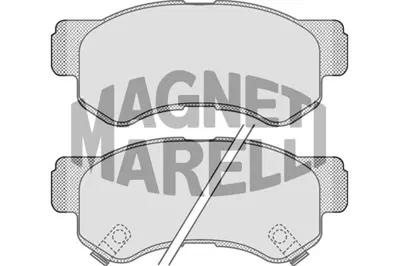 MAGNETI MARELLI 323700005000 Fren Balatası Arka Matrıx 01> Santafe  01> 583021CA00 583021CA10 583021FE00 583022GA00 583023CA10 583023FA10 5830238A10 4841321A10 4841321B10 58302AA20