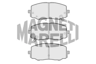MAGNETI MARELLI 323700008200 Fren Balatası Ön İ20 09> 1.2 581010XA00 581011JA60 581010XA01 581010XA10 5810107A00 5810107A10 5810107A20 LR015578 LR016962 LR026220