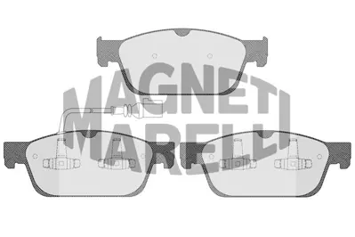 MAGNETI MARELLI 323700014700 Fren Balatası Ön Fişli Transporter T5 03> Transporter T6 15> Büyük Tip 7E0698151 7E0698151B 7E0698151C 7E0698151D 8660000737 8660004514 7LA698151A 2123543 2272734 KTH1BC2M007AA