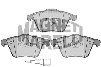 MAGNETI MARELLI 323700015000 Fren Balatası Ön Golf V 03> Eos 06> Passat B6 05> / A3 03> / Leon 05> / Superb Iı 08> 1K0698151B 1K0615105DF 1K0615106DF 4F0698151K 8660004809 8671019143 1K0698151P 8J0698151F 8J0698151A 8P0698151