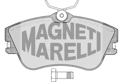 MAGNETI MARELLI 323700022400 Fren Balatası Ön Fişsiz Transporter T4 90>03 701698151J 701698151D 701698151E 84206220 701615115C 7D0698151B 425277 425332 425347 4202120
