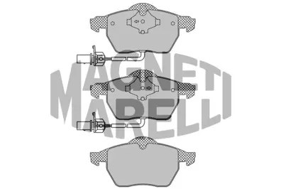 MAGNETI MARELLI 323700026500 Fren Balatası Ön Fişli Passat B5 96> / A4 94> A4 00> A6 01> / Exeo 09> / Superb I 02> 4B0698151M 8E0698151K 4B0698151AB 4B0698151J 4B0698151N 4F0698151 8E0698151F 8E0698151J 4BO698151K 4B0698151