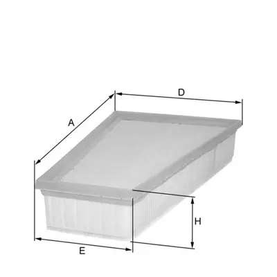 MAGNETI MARELLI 359002300300 Hava Filtresi Renault Laguna Clıo Iı Kangoo 7701045724 8200431051 4408341 7700033408 6001543357 7700274177 1654600QAU 1654600Q2K 1654600QAA 1654600Q3G