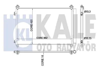 KALE 345250 Klıma Kondenser Accent Iv Mazda Cx 9 TD1161480A