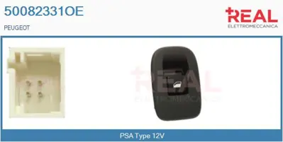 PSA 96751119ZD Arka Cam Düğmesi 96751119ZD