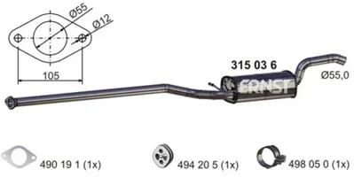 GM 93186248 Muhtelıf Parca 13204091 1826206 1826213 93186248