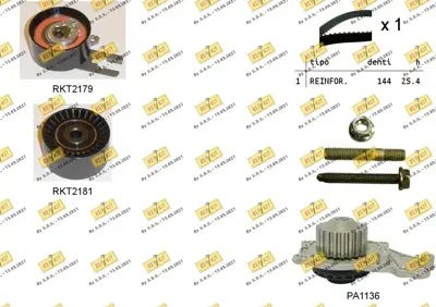 FORD ME2S6Q 8B596 AB Trıger Setı+devırdaım 31316844 31259239 30751981 30711069 30711068 SU00100919 SU00100596 SU00100544 SU00100543 SU00100542