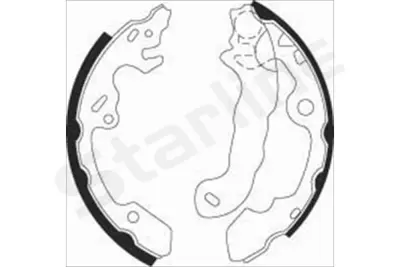 FORD 98AX 2200 BE Fren Balatası Arka 98AB2200BD 98AX2200BE 98AX2200BD 98AB2200BE 1473058 1126158 1121669 1087597 1075549 98AB2200CA