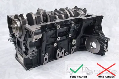 FORD 7C16 6011 DA Motor Yarım 7C166011DA 1484920