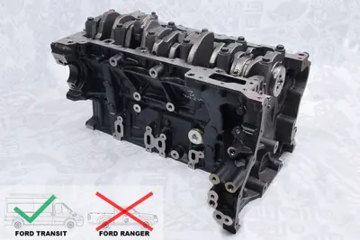 FORD 7C16 6011 DA Motor Yarım 7C166011DA 1484920