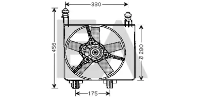FORD 96FB 8C607 AJ Fan:Radyator(-Ac,Motoru Ile,Ib5b) 1010293 1020505 1072477 1136391 96FB8C607AH 96FB8C607AJ 1017982 WS6H8C607AA 96FB8C607AG 96FB8C607AF