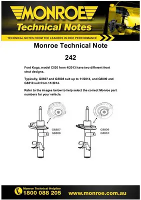 FORD HV61 18045 BBA Amortısör Ön Sag 1872414 1872415 1872416 2083662 2083664 2083666 2190537 2210742 2270637 2270639