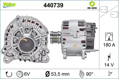 BOSCH 1986A00622 Uc Fazlı Jenerator A3  A3 Lımousıne  A3 Lımousıne Quattro  A3 Quattro  A3 Sportback  A3 Sportback Qu 04L903023J 04L903023J 04L903023J