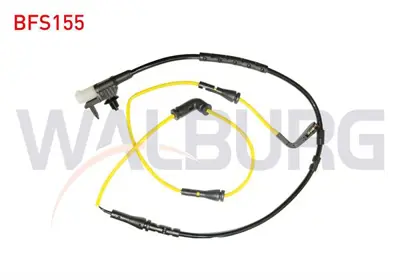 WALBURG BFS155 Balata Ikaz Kablosu Sol-Sağ Arka 1145mm 18 Jant Land Rover Evoque (L538) 4x4 2011- 