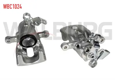 WALBURG WBC1024 Fren Kalıperı Sol Arka Pıston 38mm Dısk 274mm Renault Kangoo 1.5 Dcı 2008- / Kangoo Express 1.5 Dcı  