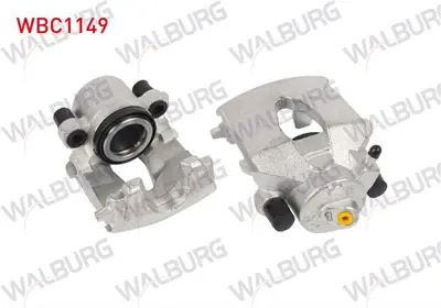 WALBURG WBC1149 Fren Kalıper Sağ On Pıston 54mm Dısk 288mm Caddy 04-15/Golf 98-13/Jetta 04-10-/Polo 01-09-/A1 10-18/ 